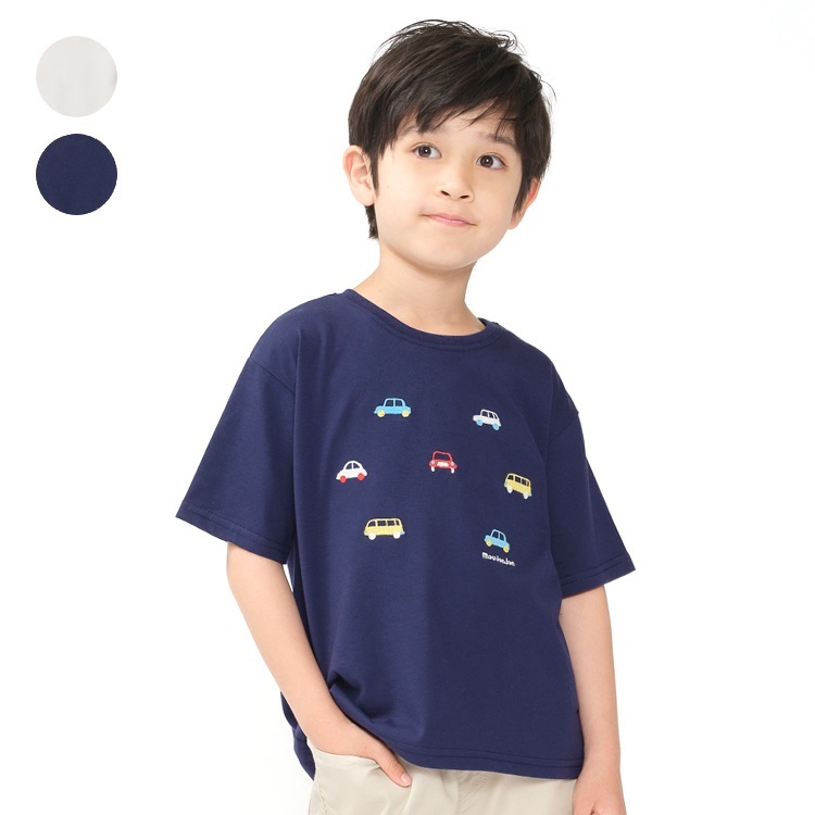 【WEB限定】車刺繍半袖Tシャツ