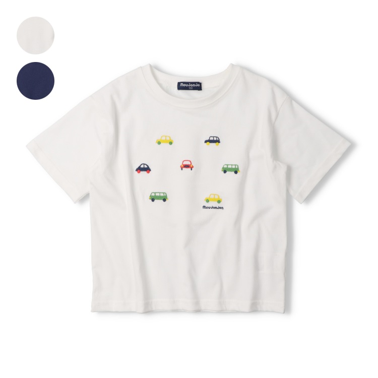 【WEB限定】車刺繍半袖Tシャツ