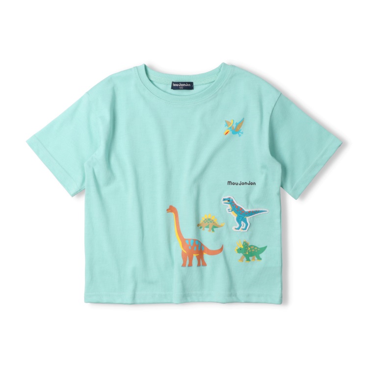 WEB限定】恐竜ワッペン半袖Tシャツ 半袖Tシャツ｜子供服・ベビー服の