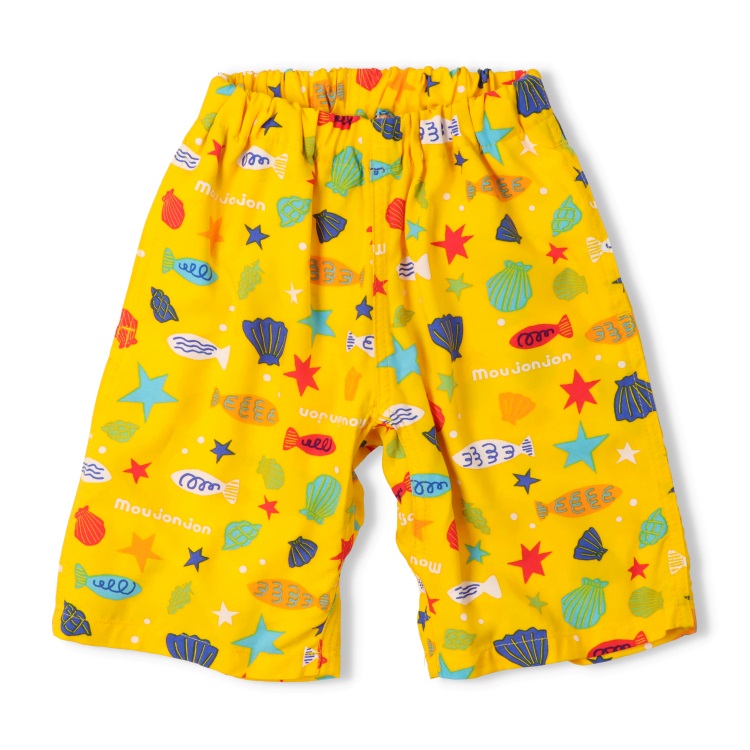 お魚柄レーヨン5分ハーフパンツ ハーフ・ショートパンツ｜子供服