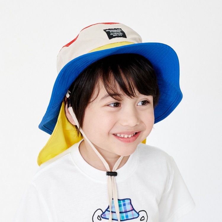カラー配色撥水ハット(AA-50cm)