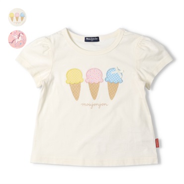 *アイス・ユニコーンアップリケ半袖Tシャツ