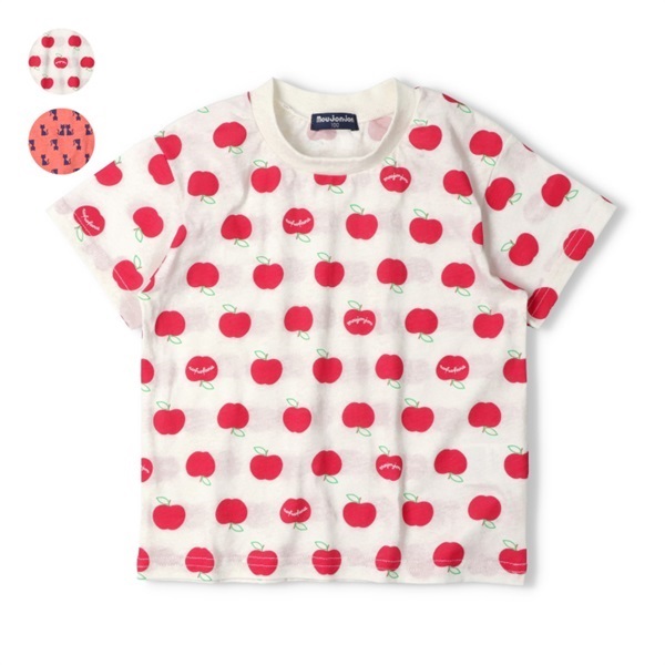 総柄半袖Tシャツ