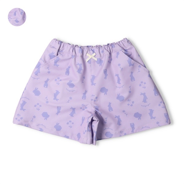 うさぎ柄水陸両用3分丈ショートパンツ ハーフ・ショートパンツ｜子供服