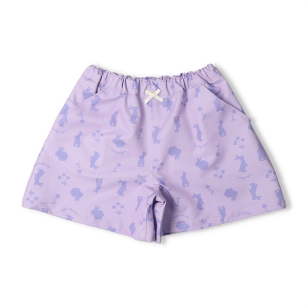 うさぎ柄水陸両用3分丈ショートパンツ ハーフ・ショートパンツ｜子供服