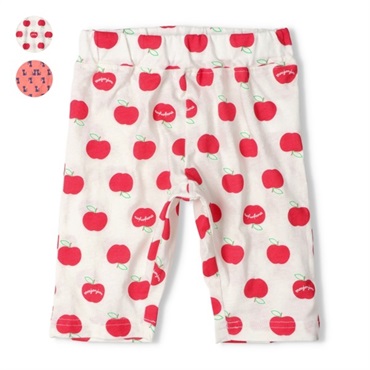 総柄5分丈ハーフパンツ