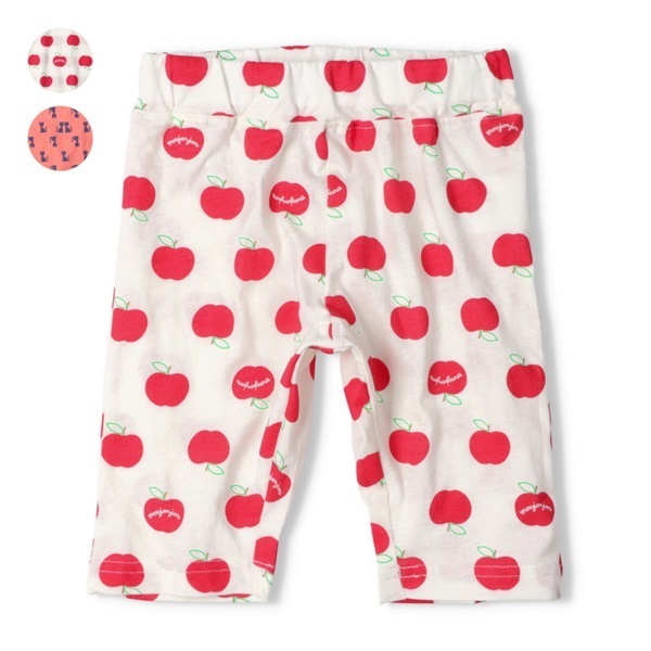 総柄5分丈ハーフパンツ