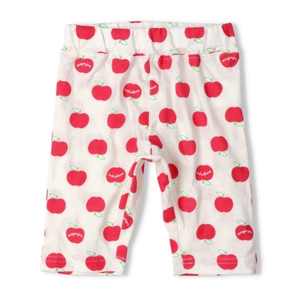 総柄5分丈ハーフパンツ(ホワイト-100cm)