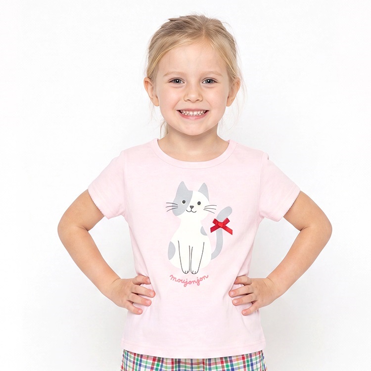 動物・白鳥プリント半袖Tシャツ 半袖Tシャツ｜子供服・ベビー服の通販 
