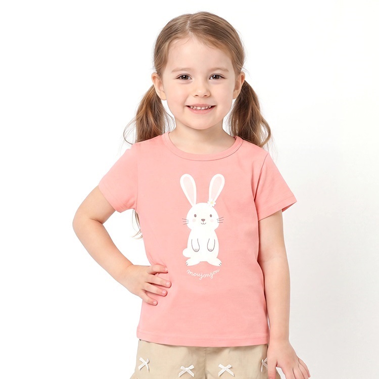 動物・白鳥プリント半袖Tシャツ 半袖Tシャツ｜子供服・ベビー服の通販