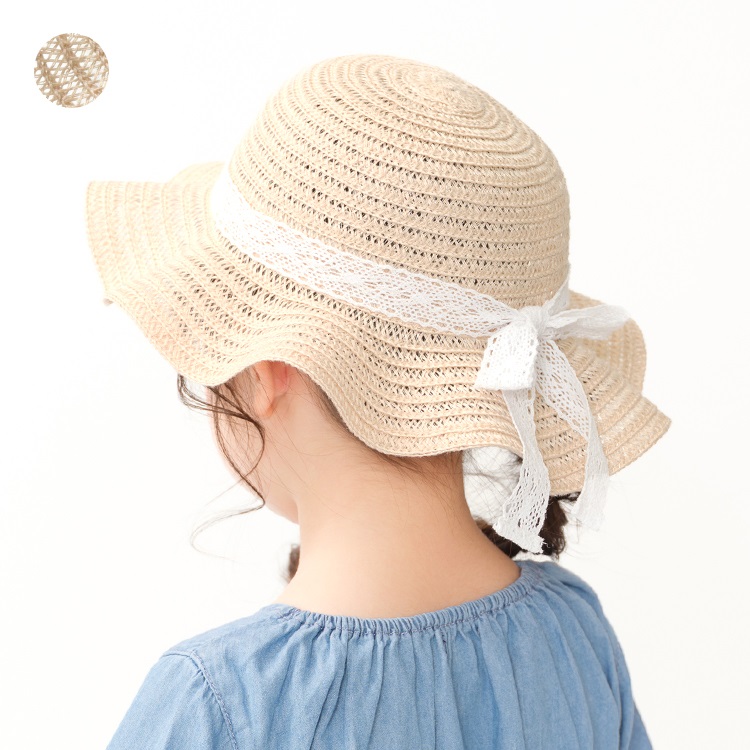 レースリボンハット