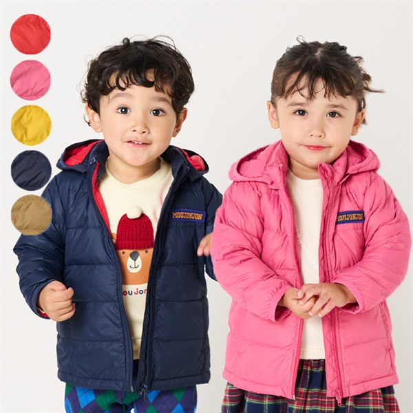 ナイロンタフタ無地ダウンジャケット ジャケット｜子供服・ベビー服の