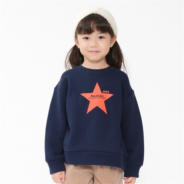女の子トレーナーまとめバラ売り可 WEB限定】ベア裏起毛星プリントトレーナー トップス|子供服