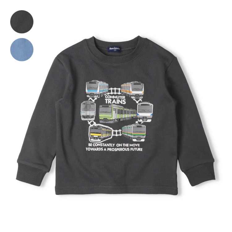 【WEB限定】JR在来線電車裏毛トレーナー