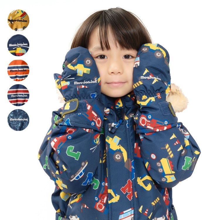 総柄スノーグローブ・手袋