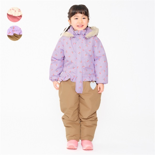 KULING チェリー柄 104サイズ スノーウェア KULING チェリー柄 スキー