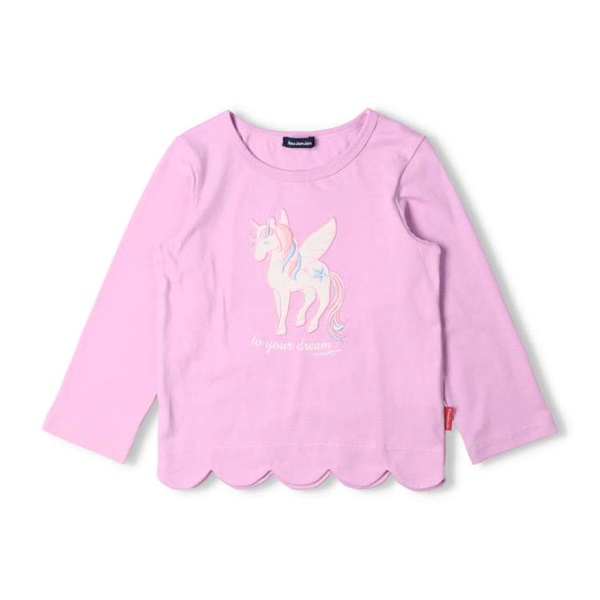 ハート・ユニコーン・くま長袖Tシャツ・ロンT 長袖Tシャツ｜子供服 