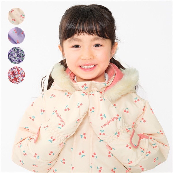 新品100 小花柄スノーコンビ・ジャンプスーツ 新品100.110 小花