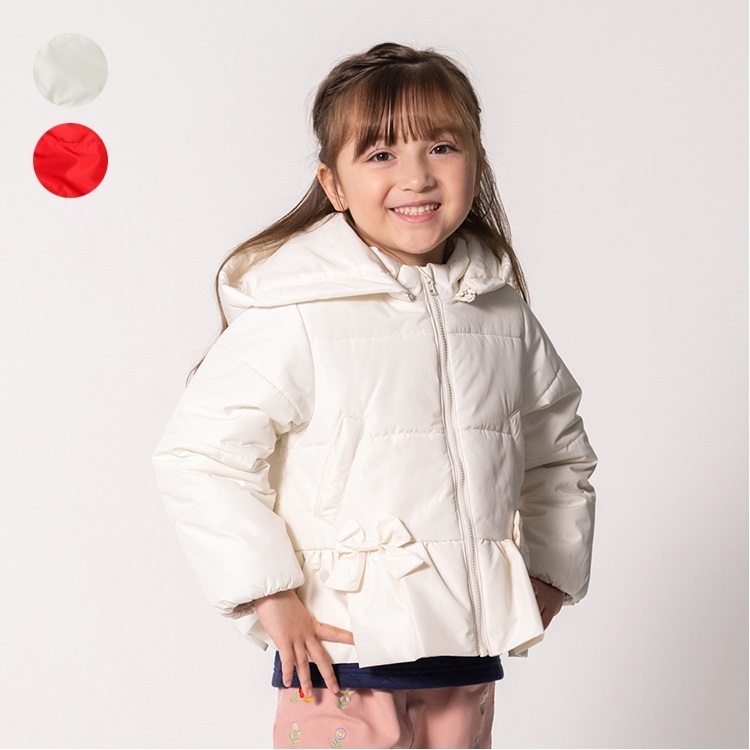 *防風・撥水加工リボン付ジャケット
