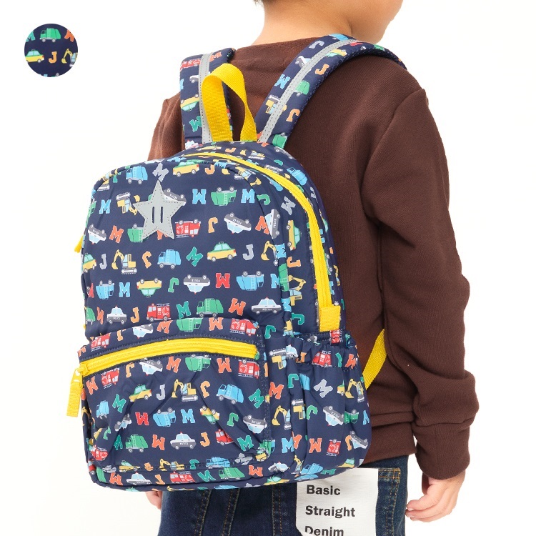 車ロゴ総柄リュック リュック｜子供服・ベビー服の通販はこども