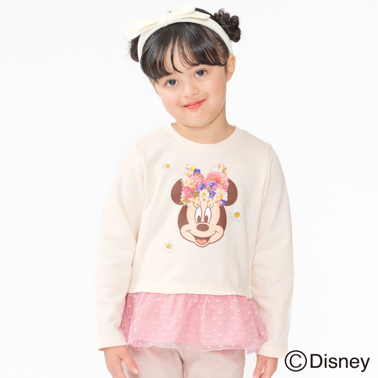 ミニーマウス/裏毛トレーナー トレーナー｜子供服・ベビー服の通販は