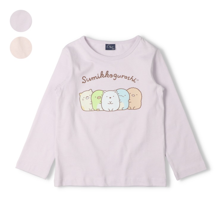 すみっコぐらし/プリント長袖Ｔシャツ