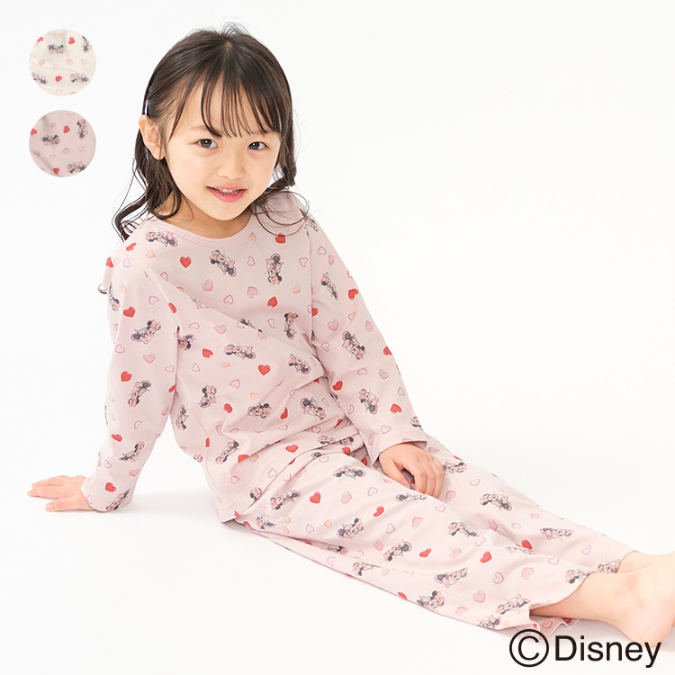 *ミニーマウス/長袖パジャマ