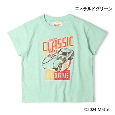 Hot WHeeLs】ホットウィール車プリント半袖Tシャツ 半袖Tシャツ｜子供