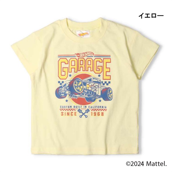 Hot WHeeLs】ホットウィール車プリント半袖Tシャツ 半袖Tシャツ｜子供