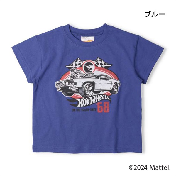 Hot WHeeLs】ホットウィール車プリント半袖Tシャツ 半袖Tシャツ｜子供