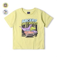 恐竜プリント半袖Tシャツ