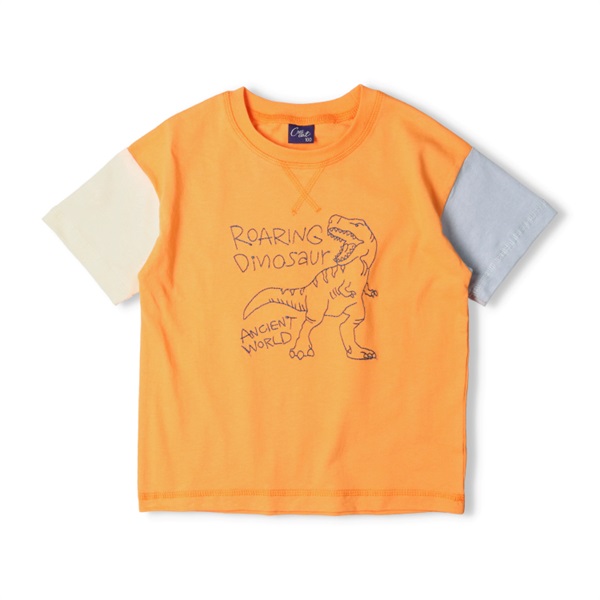恐竜刺繍半袖Tシャツ 半袖Tシャツ｜子供服・ベビー服の通販はこどもの