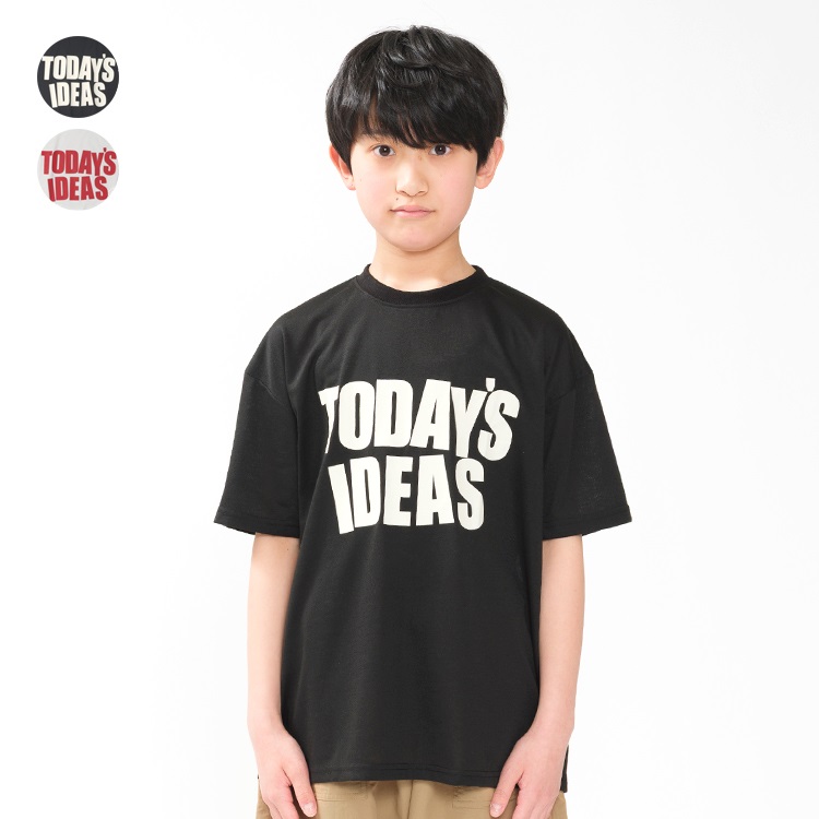 【WEB限定】【130～160cm】ロゴプリント半袖Tシャツ