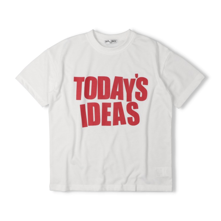 【WEB限定】【130～160cm】ロゴプリント半袖Tシャツ(オフホワイト-160cm)