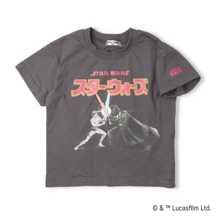 【WEB限定】スター・ウォーズ/半袖Tシャツ(スミブラック-110cm)