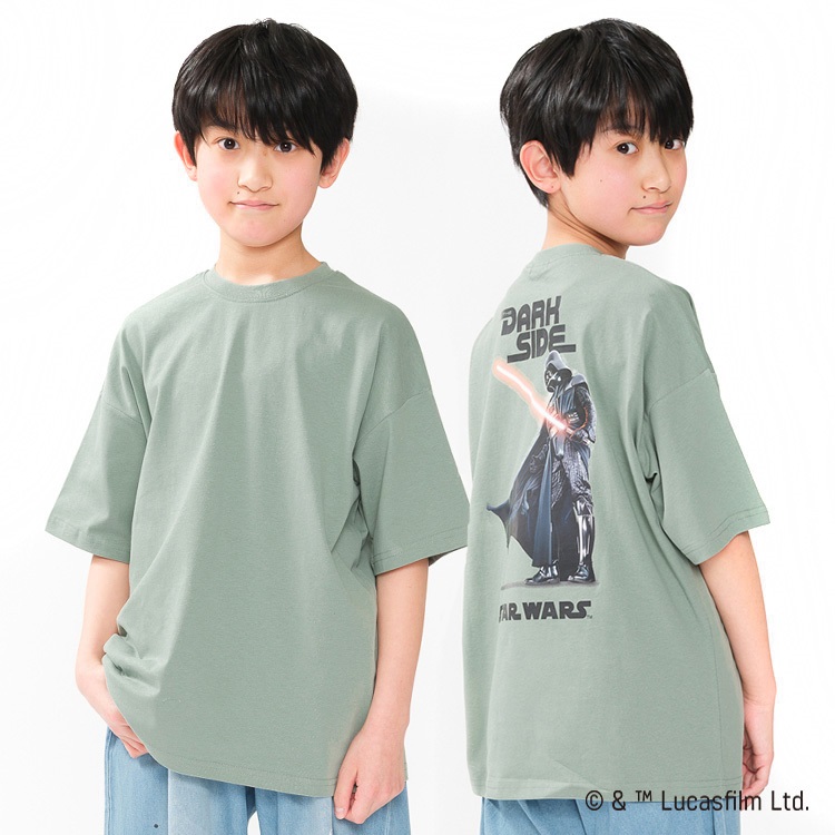 【WEB限定】スター・ウォーズ/半袖Tシャツ(グリーン-140cm)