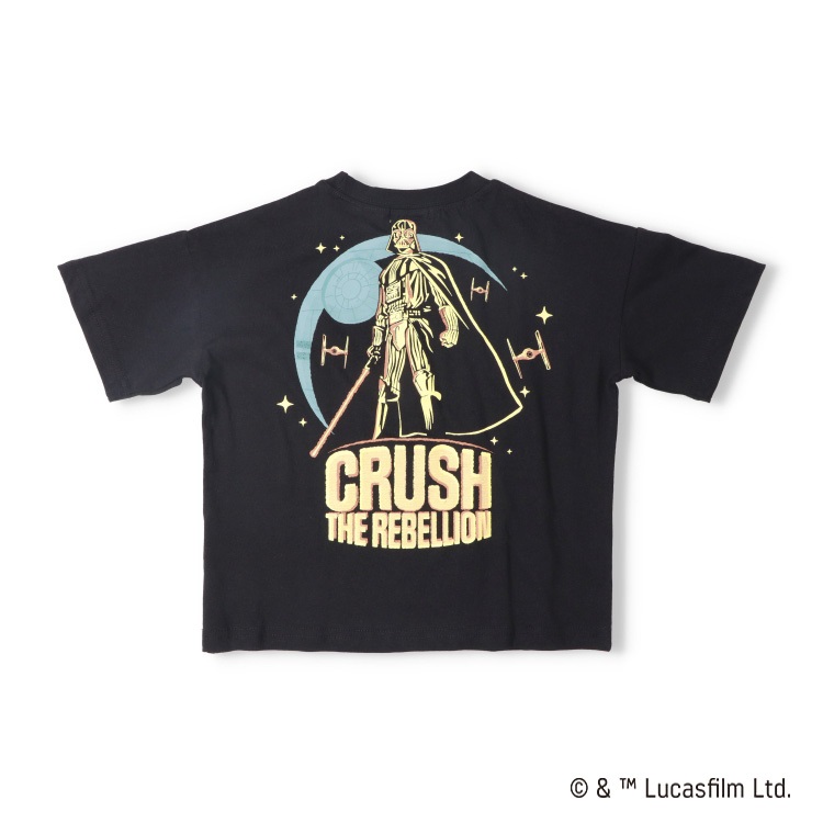 【WEB限定】スター・ウォーズ/半袖Tシャツ(ブラック-160cm)