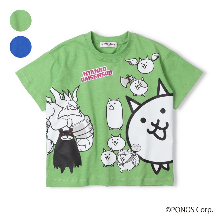 【WEB限定】にゃんこ大戦争/半袖Tシャツ