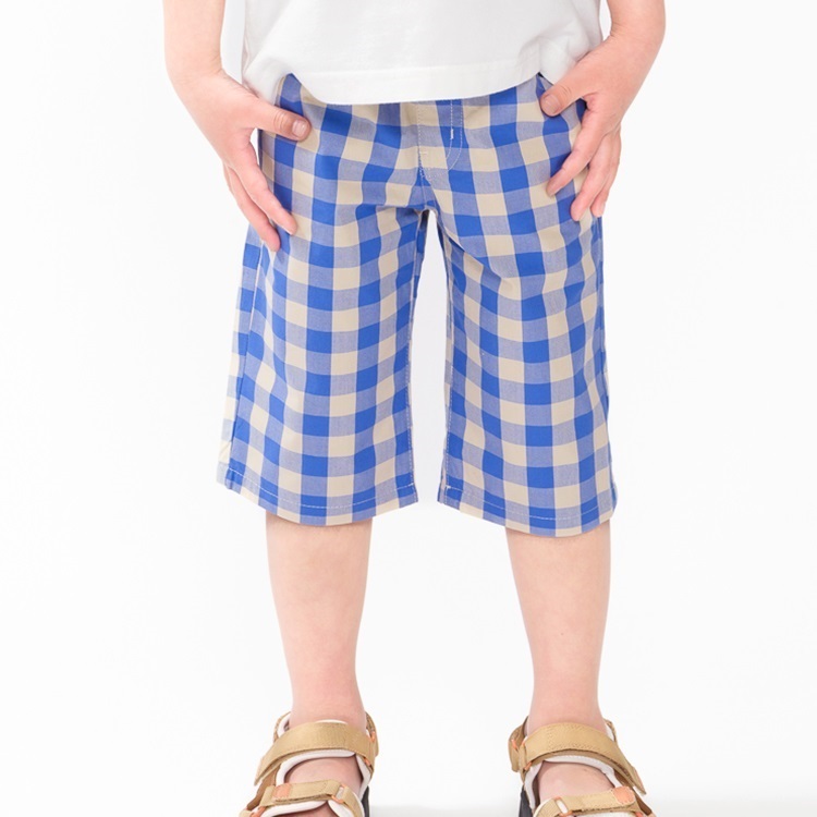 チェック 110cm の画像
