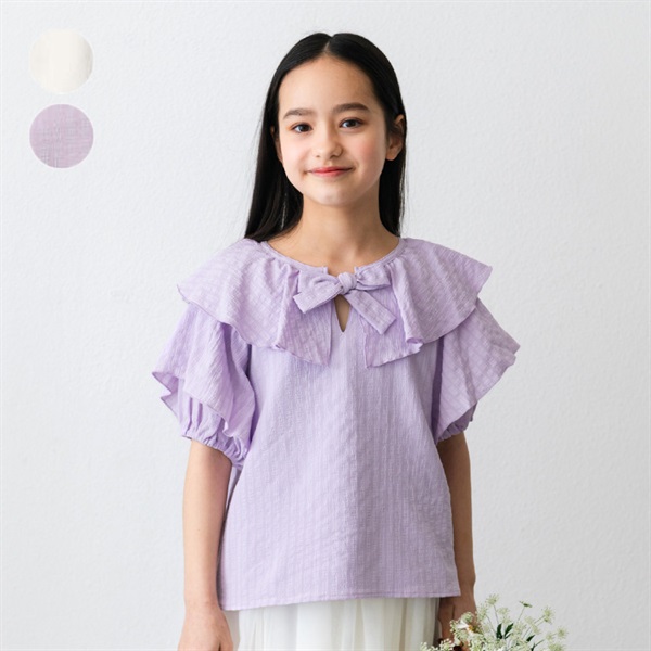 シフォンフリル半袖Tシャツ 半袖Tシャツ｜子供服・ベビー服の通販は