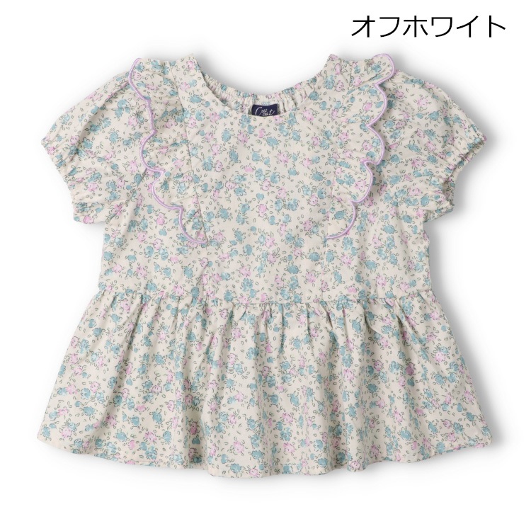 小花柄半袖ブラウス シャツ/ブラウス｜子供服・ベビー服の通販はこども