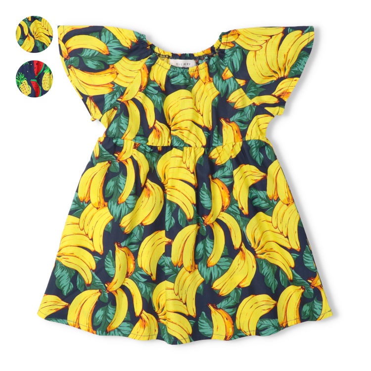 【WEB限定】フルーツ柄ワンピース