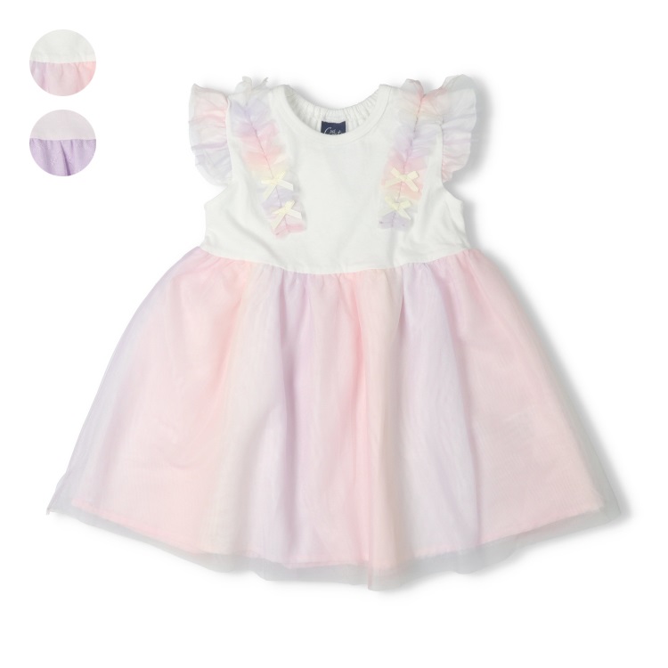 チュールドッキングワンピース