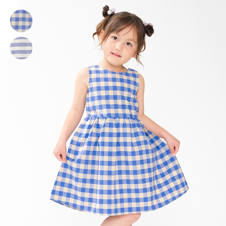 *【WEB限定】チェック・ボーダーワンピース