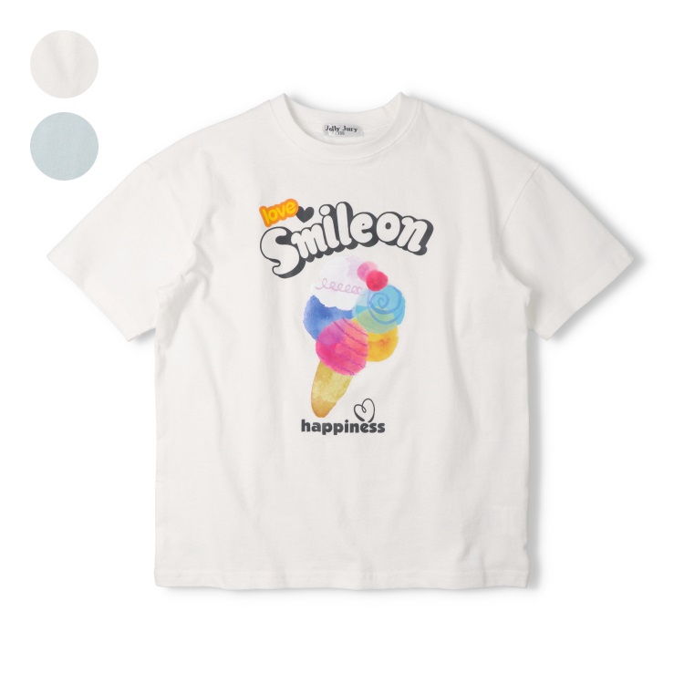 【WEB限定】【130～160cm】アイスロゴ半袖Tシャツ