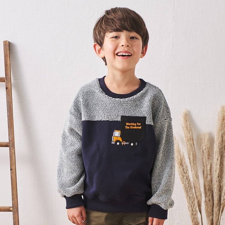 ネイビー 130cm の画像