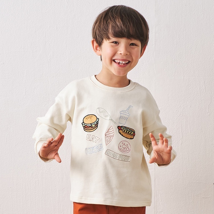 アイボリー 110cm の画像