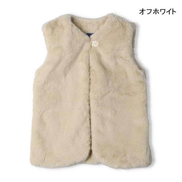 フェイクファーベスト ベスト｜子供服・ベビー服の通販はこどもの森