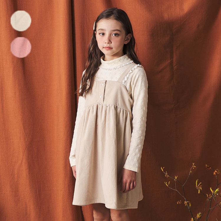 ニットコールジャンパースカート