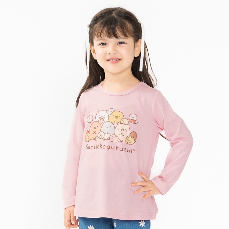 すみっコぐらし/プリント長袖Tシャツ 長袖Tシャツ｜子供服・ベビー服の